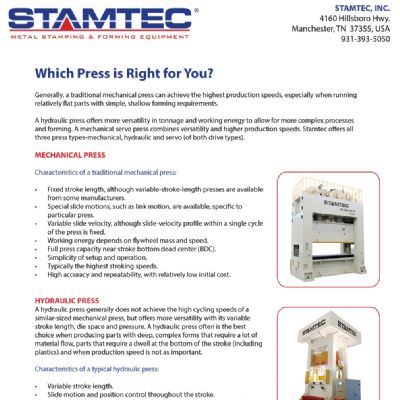 Which Press is Right for You?
