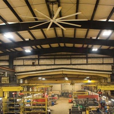 Large-Span Fan Makes Energy Saving a Breeze