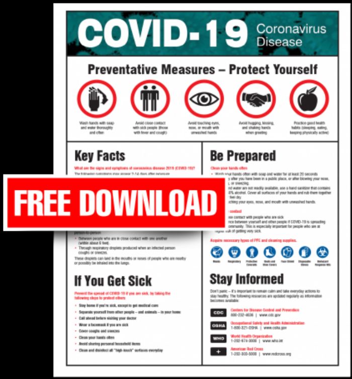 Download Free Coronavirus-Prevention Poster | MetalForming ...