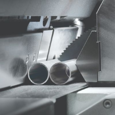 Automatically Saw Two Tubes to Different Lengths