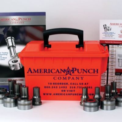 Round Punch and Die Kits for Ironworking Machines
