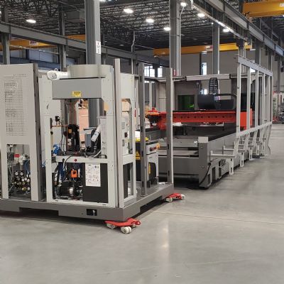 Bystronic Assembles its First BySmart Fiber-Laser Cutting Ma...