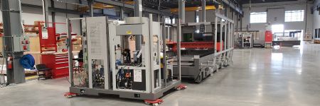 Bystronic Assembles its First BySmart Fiber-Laser Cutting Machine in t...