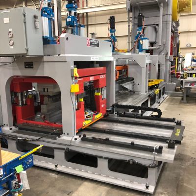 Coldwater Machine Designs and Ships Flexible HVAC-Fabrication Line