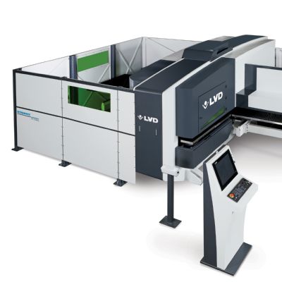 Versatile Manufacturing via New Punch-Laser Combo Machine