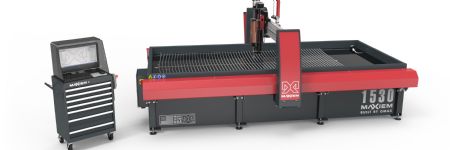 Versatile Waterjet Cutting Machine with Multi-Axis Cutting Head