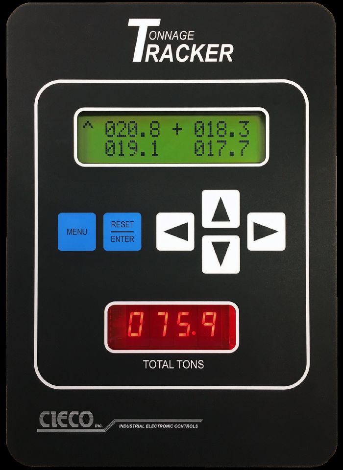 Cieco tonnage tracker