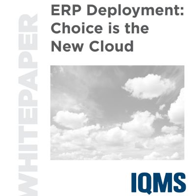 ERP Deployment: Choice is the New Cloud