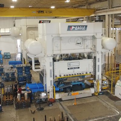 Bigger Dies and Stronger Steels Mean Bigger, Stronger Presse...