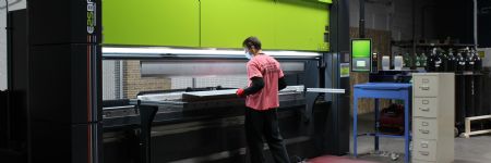 Sheet Metal Fabricator Adds Servo-Electric Safan Darley Press Brake, A...