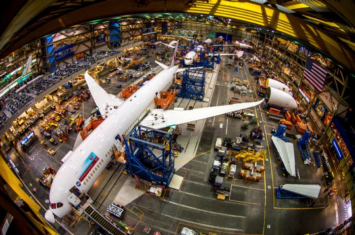 Boeing Factory Everett Washington