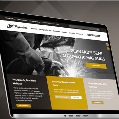 Arc-Welding Guns, Consumables Featured on New Bernard and Tr...