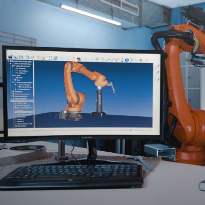 Quick Industrial-Robot Programming With Handheld P...