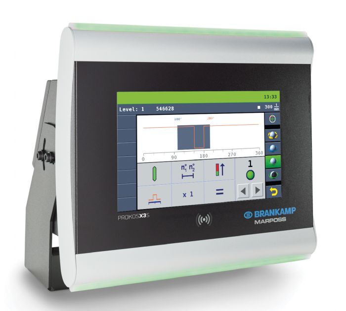 Brankamp control screen