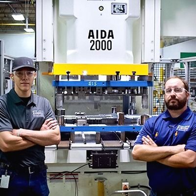 A New Aida Servo Press at Quality Metal Stamping R...