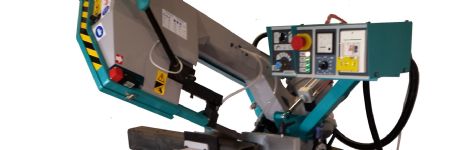 Bandsaw Features Variable-Speed Drive