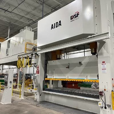 High-Volume Stamper TrimLine Installs 630-Ton Aida Servo Pre...
