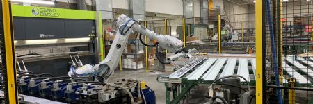 Cellular Robotic Press Brake Tending Provides the Boost