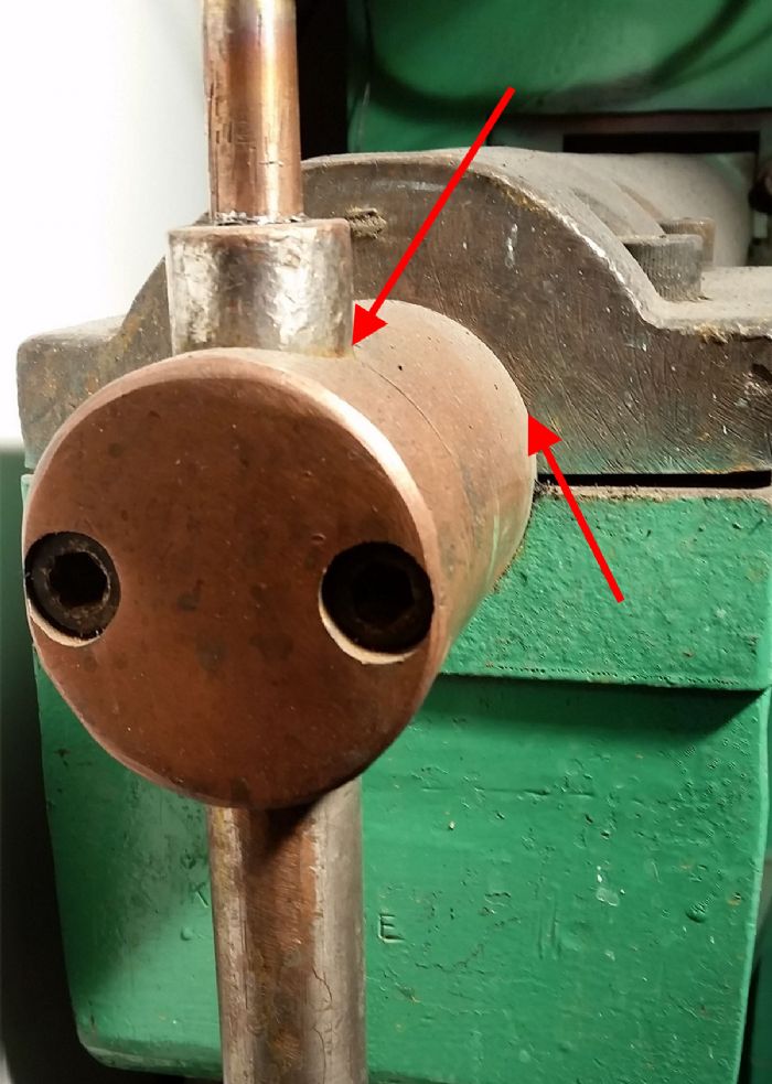 Fig 3 resistance welding water cooled electrode holders