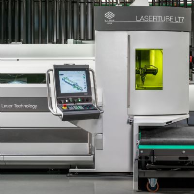 Sharpe Products Installs BLM Tube Fiber-Laser Cutt...