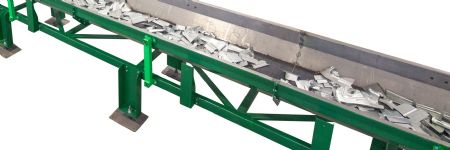 Shaker-Style Conveyors Move Stamped Parts and Scrap Safely and Efficie...