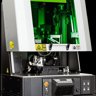 Pulsed Fiber Laser-Processing Workstation for Meta...