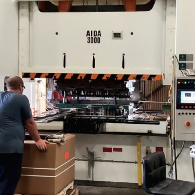 New 300-Ton Aida Servo Press Increases Productivity at Graha...