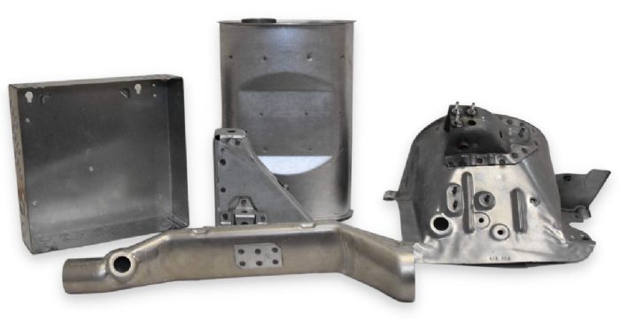 A-galvanized steel parts