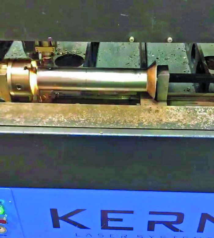 tube laser attachment