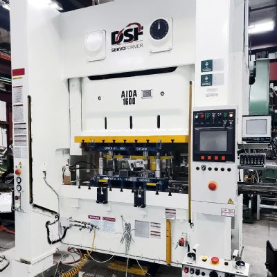 Aida Servo-Press Duo Helps to Reduce Scrap, Increase Die Lif...