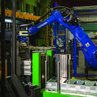 Robotic Destacking and Press Tending a Huge Time and Labor S...