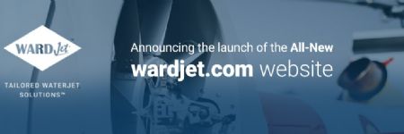 WardJet Launches new CNC Waterjet-Cutting Website