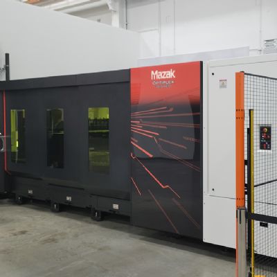 Mazak Optonics Showcases New 15-kW Laser Cutting M...