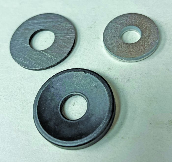 Stamped washers at Art Metals