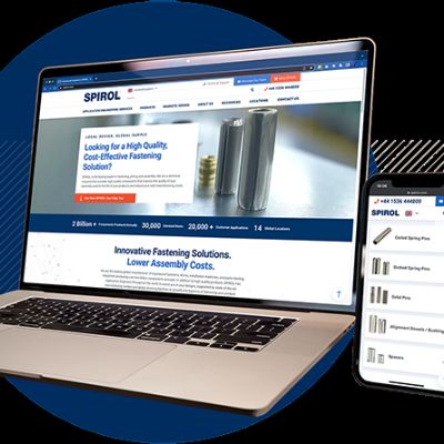 New Website for Fastener Manufacturer Spirol