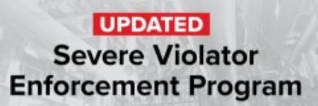 OSHA Updates its Severe Violator Enforcement Program