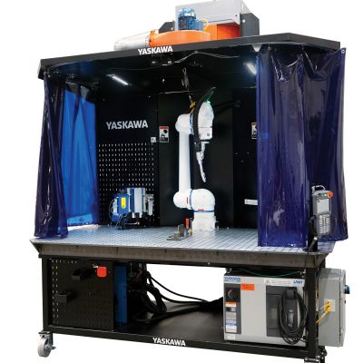 Flexible Human-Collaborative Workcell for Robotic Welding