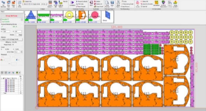 Cincinnati-FABTECH-2022-Encompass-Software-laser-cutting-nesting