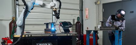 ABB, Lincoln Electric Team for Cobot GMAW Cell