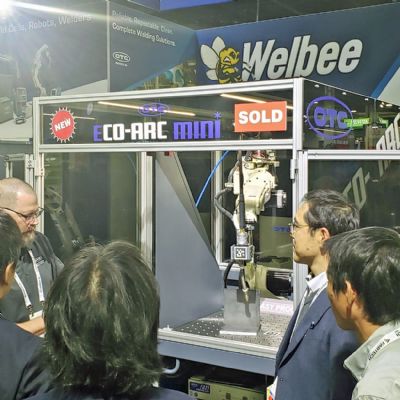 OTC Daihen Hits a Home Run with its New Compact Robotic-Welding Cell