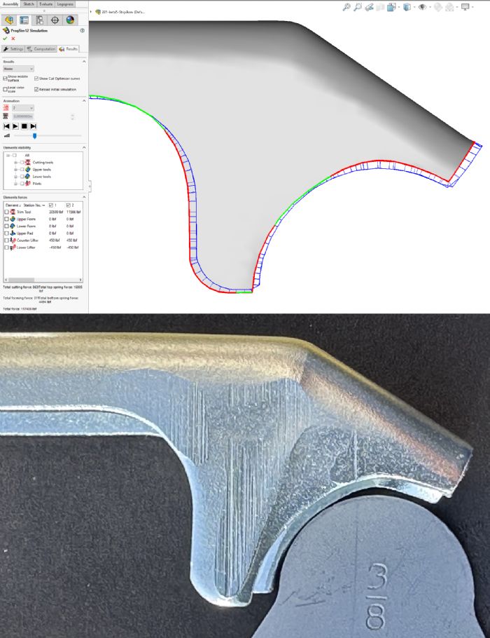 stamping process Software image