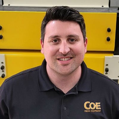 Coe Press Equipment Hires New Engineering Manager...