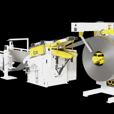 Coil Feed Line Features Integrated Shear
