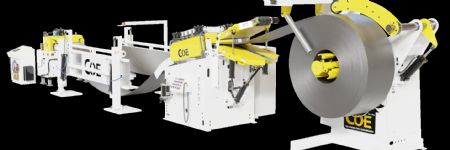 Coil Feed Line Features Integrated Shear
