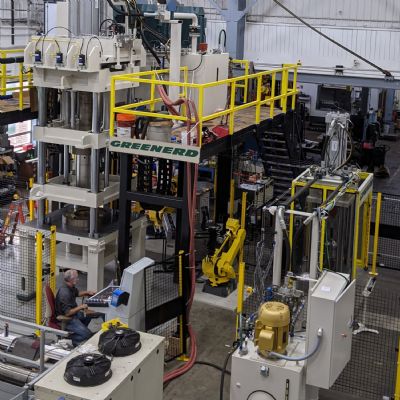 Hydraulic Presses and Robotic Automation 
