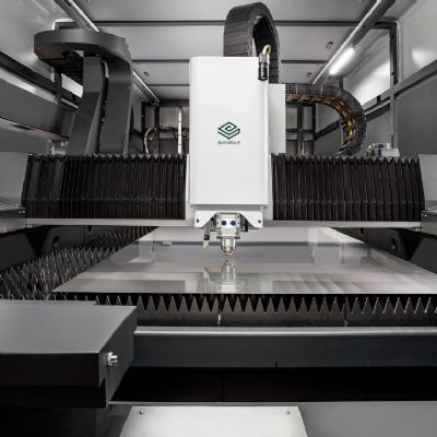 Laser Cutter with Automated Load/Unload
