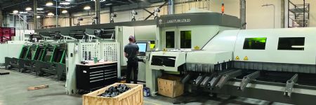 Laser Tube Cutter, Other Fab. Equipment Transform Superior Structures, Inc.