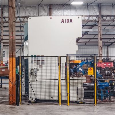 JR Manufacturing Perseveres, Installs New Aida Presses Days After Fire
