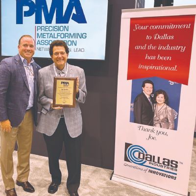 Dallas Industries and PMA Honor Gentilia on His Re...