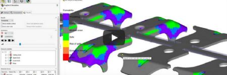Live Demonstration of Forming Simulation and Automatic Blank Development Using LogoPress ProgSim